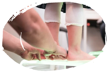 Análisis de los pies en podoscopio